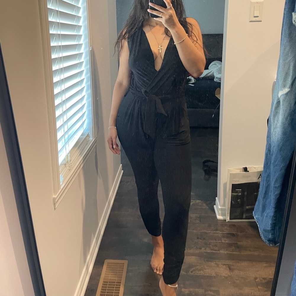 Black jumpsuit